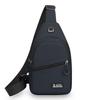 Borsa pettorale in nylon impermeabile - Zaino a tracolla Sling da uomo, Borsa a tracolla compatta, Zaino da viaggio e per escursionismo all'aperto