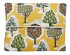 Quarter Report Moomin Pocket Tissue Forest X In (MOOMIN) Case, Fabric, Portable, Design, Yellow, Approx. W12.5 H9.5cm [Made Japan]