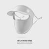 Sunscreen Women's Ice Silk Face Mask with Visor - UV Protection & Breathable Thin Fabric