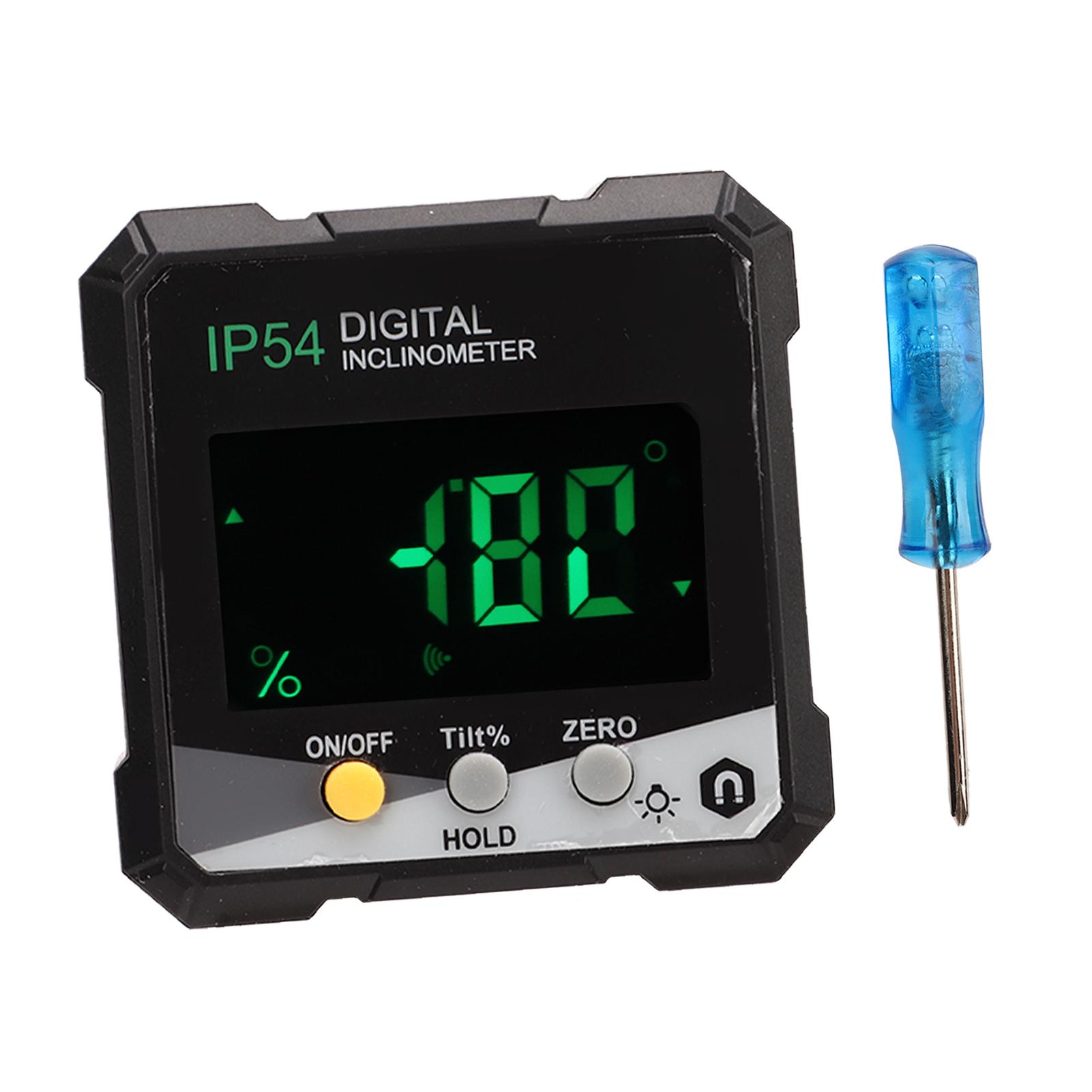 

Digital Inclinometer LCD Display Protractor Magnetic Level Box Angle Finder Measuring Tool