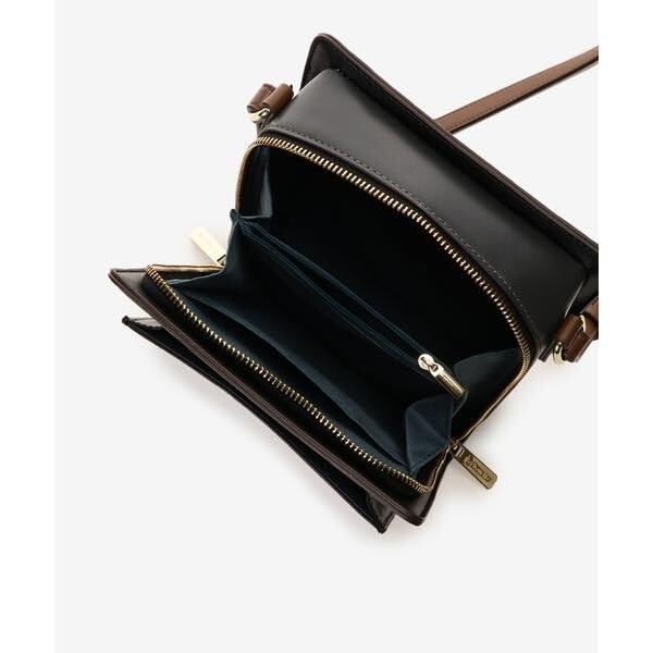 Embossed Monogram Square Shoulder Bag