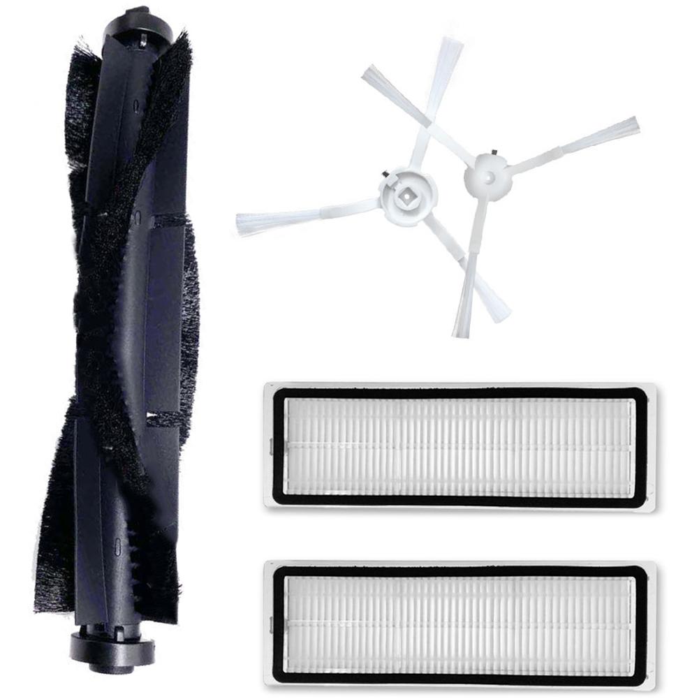 Filter Main Brush Dust Dust Spare Parts With Rubber Treads