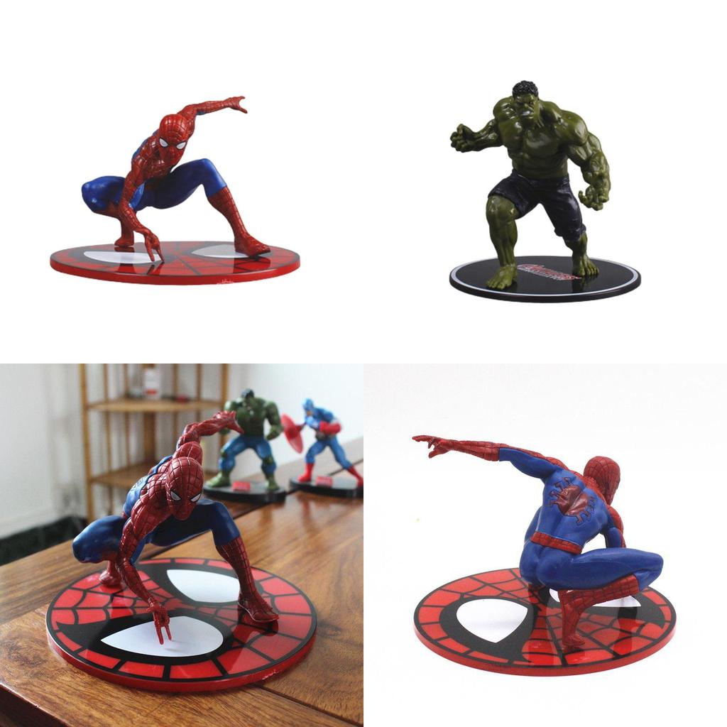 Marvel Avengers Doll Action Figure Toys Set For Kids Ironman Spiderman Hulk Captain America