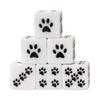 6 st Hartser 16 mm Tärningar Tecknad Mönster 6-sidiga Tärningar Kuber Prick Spelblock