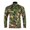 Speero Mens Armour Camo Quarter Zip Midlayer