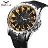 Top Brand New Classic Quartz Men's Watch Waterproof Fashion Personality Trendy Belt Watch
