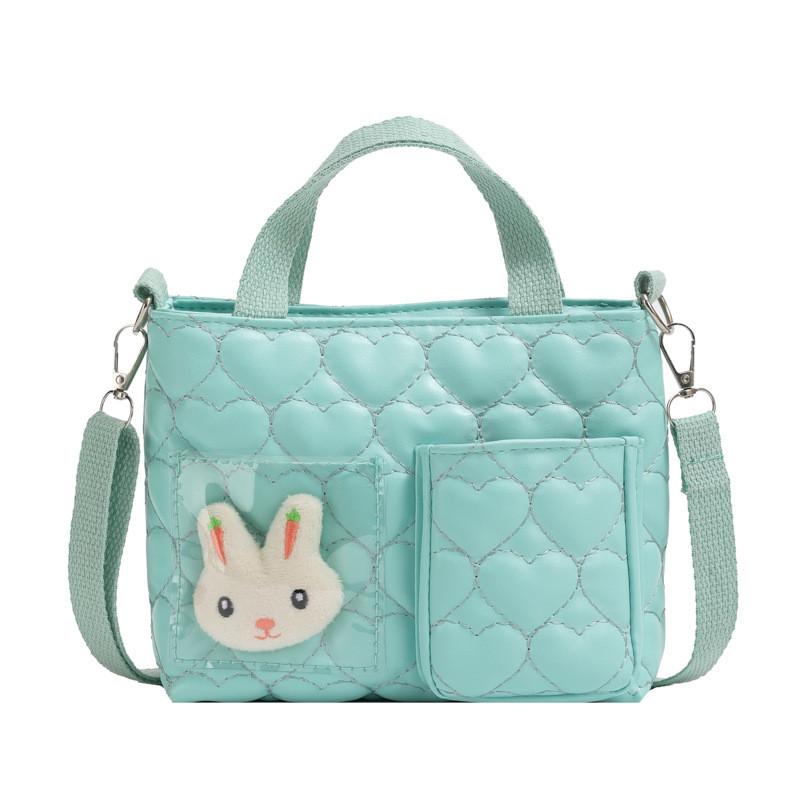 Cute Solid Color Backpack Breathable Features Printed Design Child Kindergarten