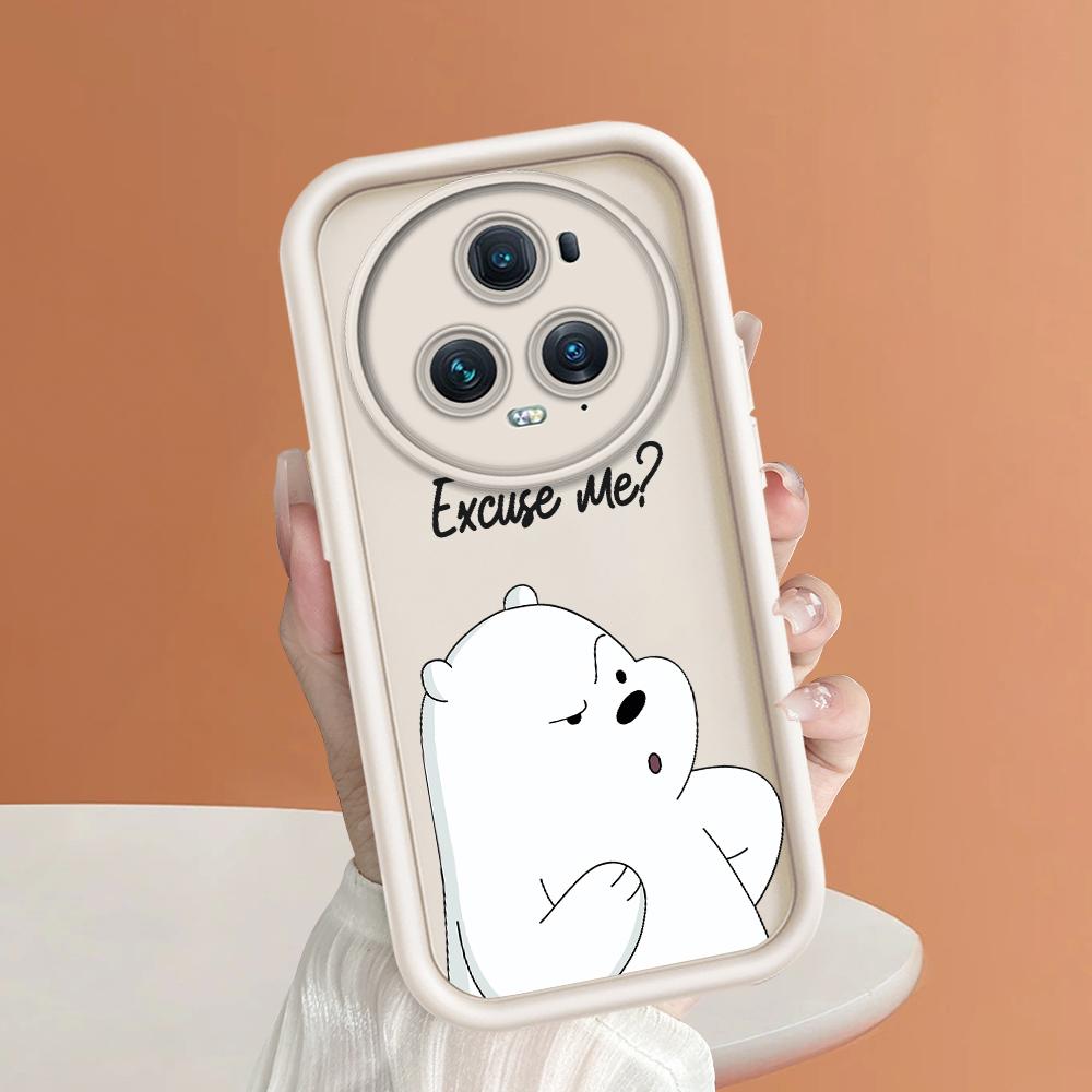 Soft Silicone Square Ladder Printing Pattern Phone Casing Full Cover Camera Shockproof Protection Rubber Case for Huawei Honor