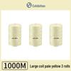 Polyester Sewing Thread - 1000 Yards for Garments & Crafts, Assorted Colors, Small Spool