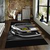 Retro Sports Car Printed Carpet for Bedroom or Living Room Decor Suitable for use as an anti-slip for living room bedroom sofas