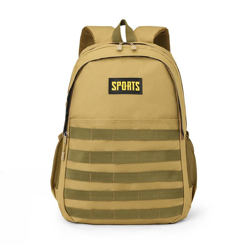 Tactical Backpack Men's Casual Large Capacity Sports Outdoor Backpack Durable Mountaineering Wilderness Camping Backpack