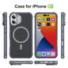 For iPhone 17 Case with Lens Kickstand Matte Phone Back Cover Compatible with MagSafe