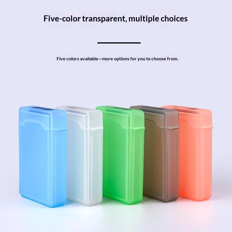 Shockproof External Hard Drive Case 2.5 3.5 Inch IDE SATA HDD SSD Protective Cover for Tech Enthusiasts Office Workers