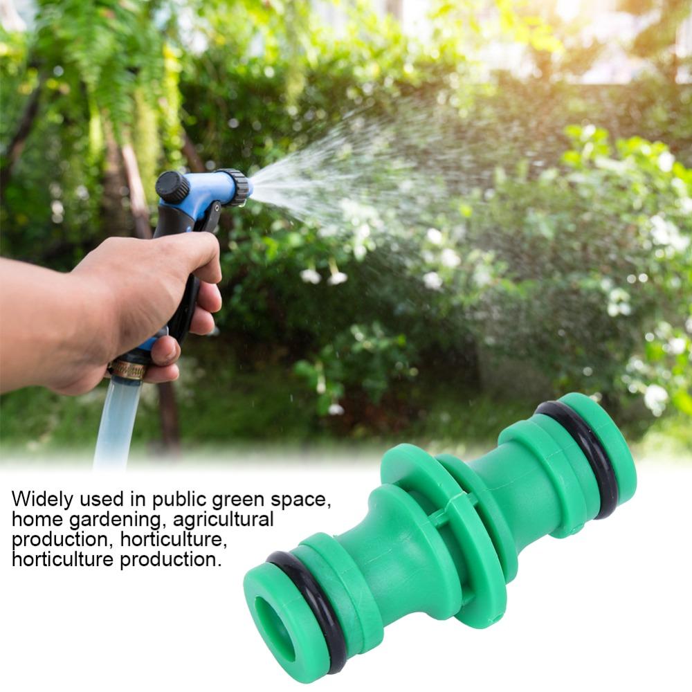 10 PCS Durable Easy To Install Hose Connector PP Green Quick Connectors Straight Barbed Leak-proof Pipe Connector Hose Extension