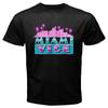 MIAMI VICE Klassische TV-Serie Don Johnson Herren T-Shirt Damen Tee Top Unisex Schwarz Größe S-5XL