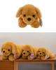 Golden Retriever Puppy Plush Toy in Lying Pose - Adorable and Soothing Companion Doll