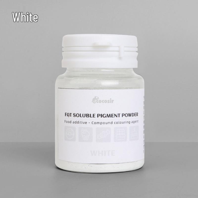 Chocolate Oil-Soluble Color Powder for Pastries, Mousse, Fondant, Lipstick & Macarons - 10g