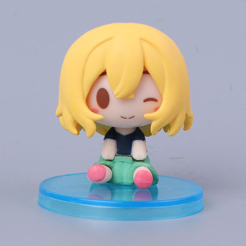 4Pcs/1Set Q Version Cute Anime Rental Girlfriend Figure Ichinose Chizuru Doll Asami Nanami Toys Sakurasawa Sumi Model Toy Set
