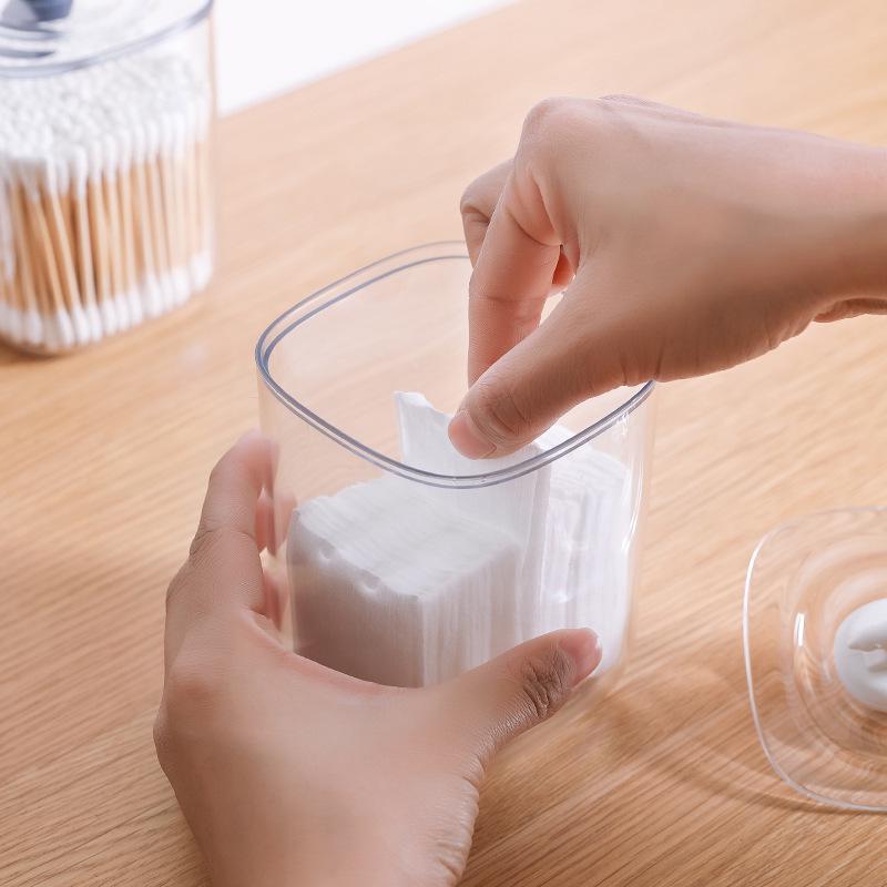 Creative A2999 Animal Desktop Dustproof Storage Box for Cotton Swabs