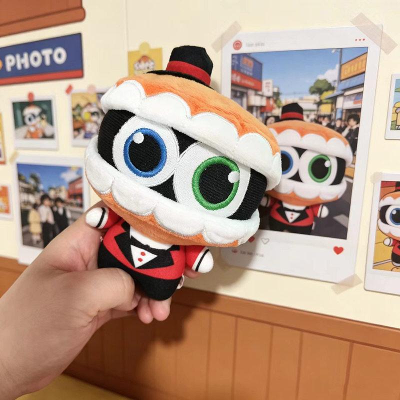 Kawaii The Amazing Digital Circus Plush Keychain Pomni Jax Caine Soft Mini Dolls For Fans Bag Charm And Birthday Gifts Ornament