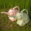Cute Plastic Elephant Shape Watering Pot Can Plant Outdoor Irrigation Gardening Tools Equipment Garden Supplies Home Accessories