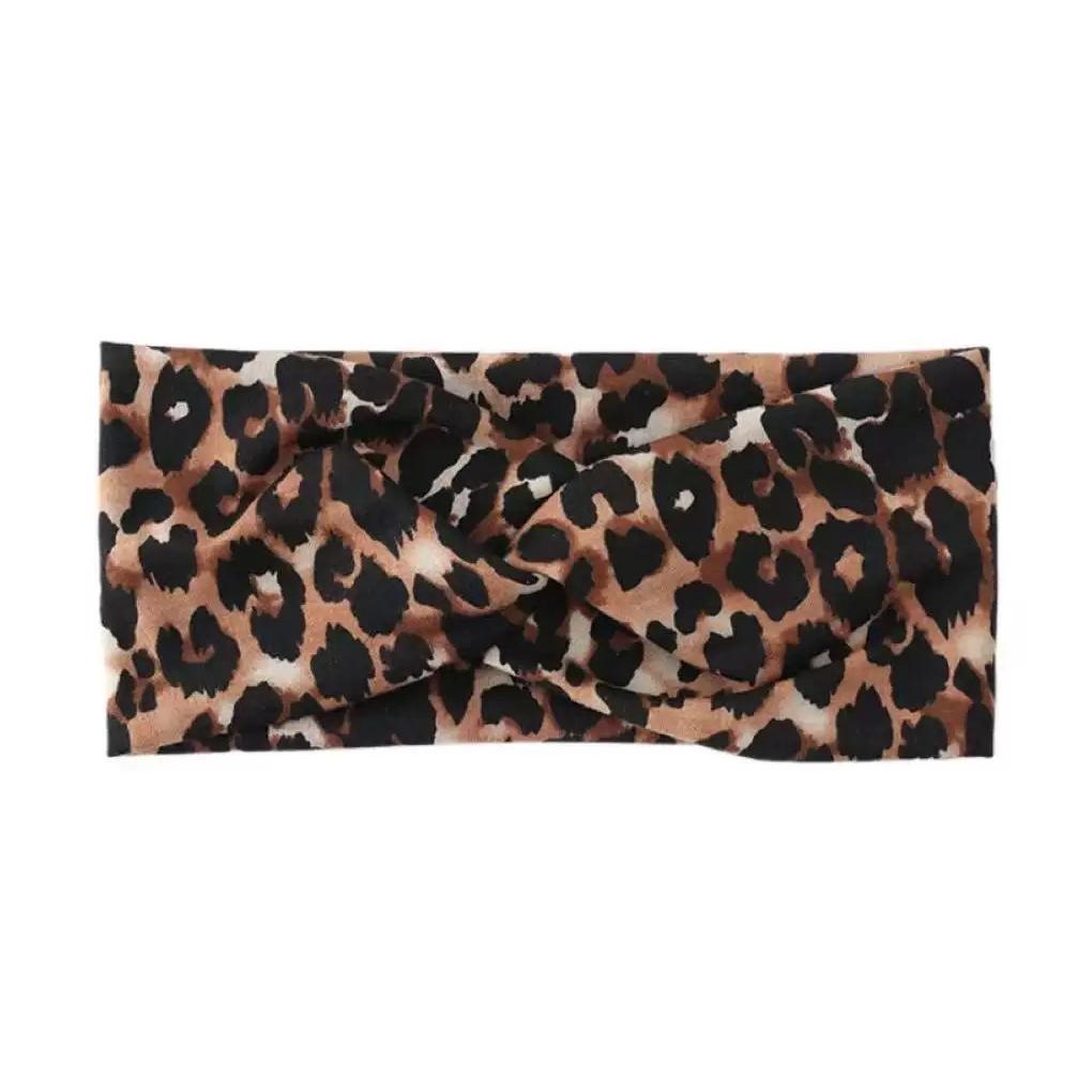 

Широкая повязка на голову с богемным принтом - Влагопоглощающая, перекрещенные лямки, подходит для йоги, бега и повседневного использования