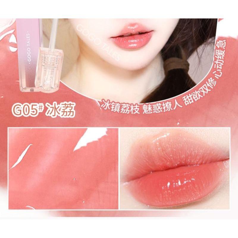 GOGO TALES - Rosa Wolken Lippen-Gloss (4-6)