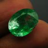 6 Carat Green Natural Colombian Emerald CERTIFIED Loose Gemstone Oval Cut A-3372