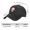 Alien Space Baseball Caps Vintage Distressed Denim Headwear Men Women Outdoor Summer Adjustable Caps Hat