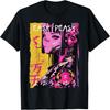 T-shirt Streetwear Giapponese Cyberpunk Y2K Techwear Retrò Manga Anime(1)