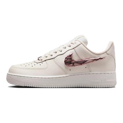Air Force 1 07 LX Mulen Metal Swoosh Pack - Pantofi roz femei crem IF1686-161