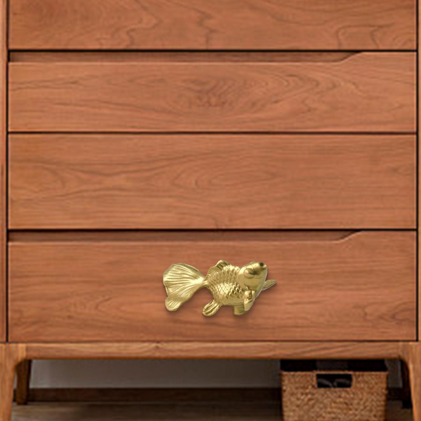 

2.28 Inches 58mm X 1.69 Inches 43mm X 1.02 Inches 26mm Animal Cabinet Handles Full Texture High-quality Material China Mainland