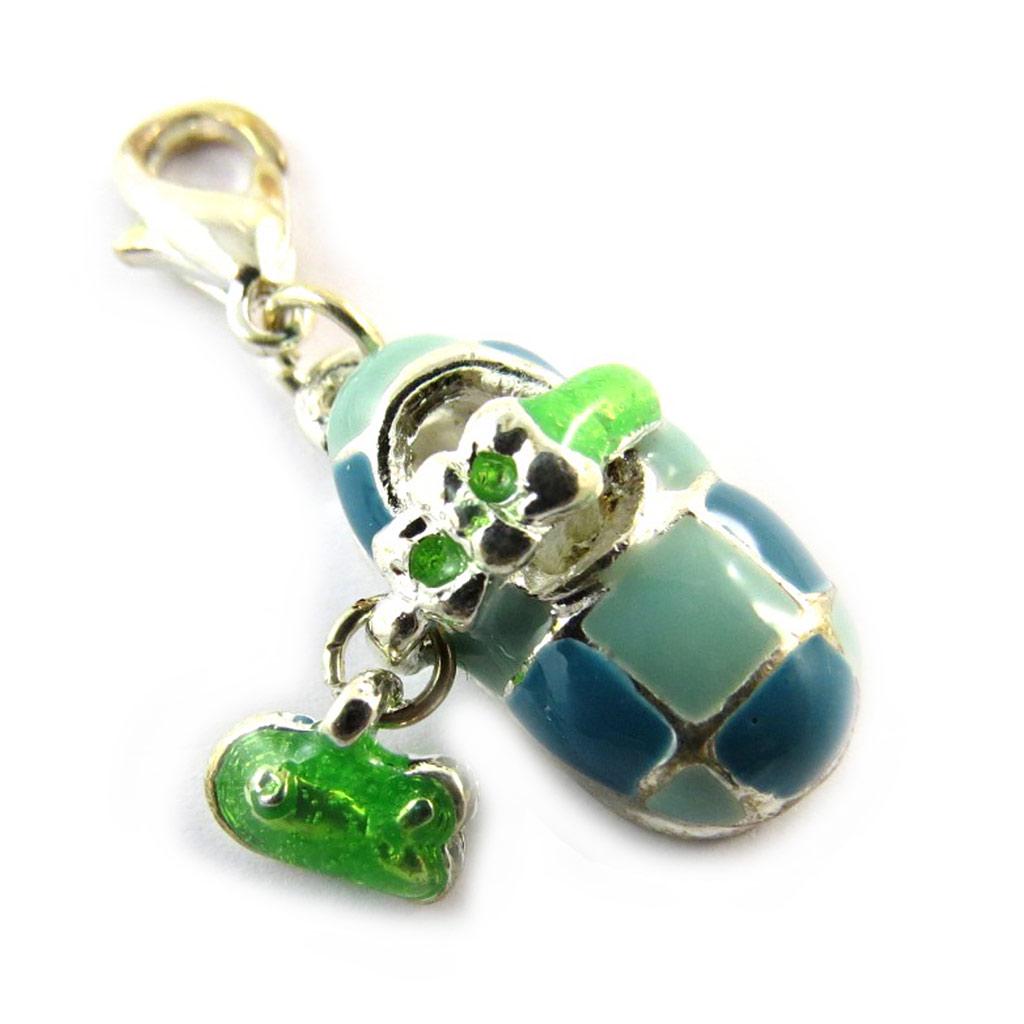 Les Trésors De Lily [N3220] - Blue-green 'Lily Pop' Knit (shoe)