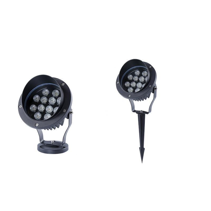 Hot Selling IP65 Outdoor Lighting Garden Landscape Spotlights Led Lawn Lights 12W Waterproof Garden Lights AC110V220V12V