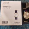 Used NIXON PORTER NYLON Gold/White/Red