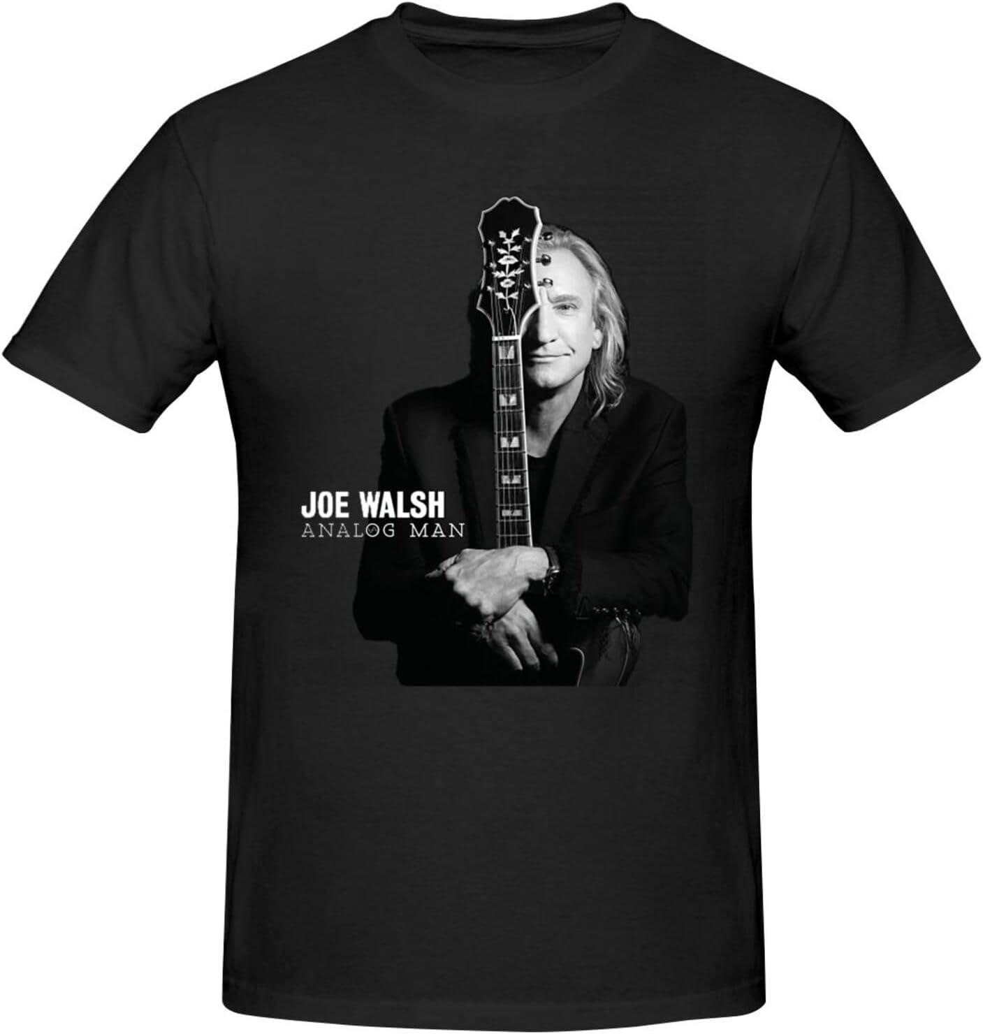 QFFGTNHJ Men s Joe Music Walsh Summer Fashion Pattern T-Shirt(1) XXXXXL