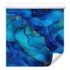 Ink Blue Wallpaper, Blue Center for Living Room and Bedroom 50x1000
