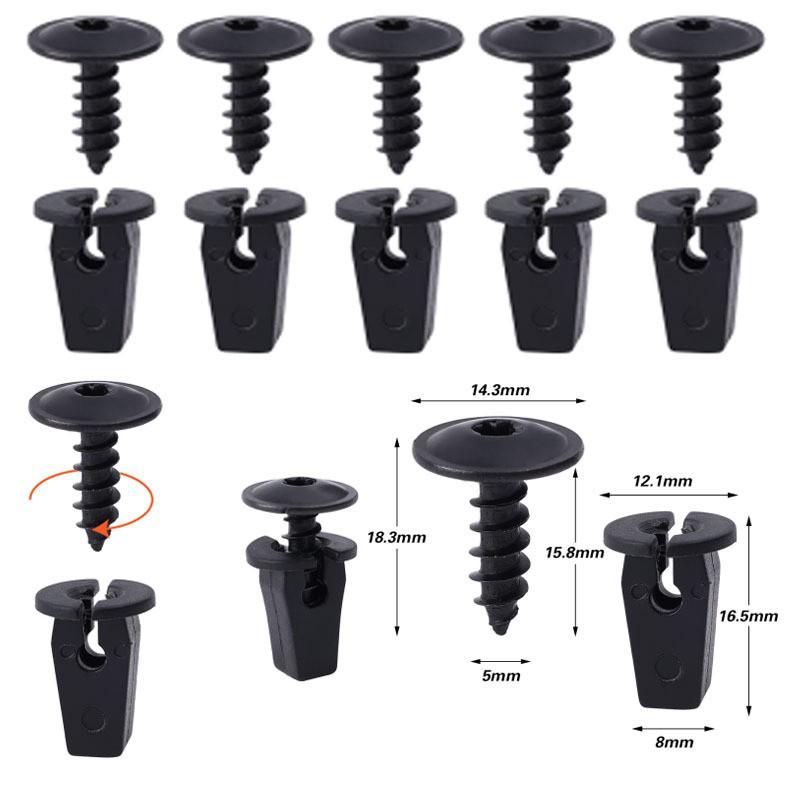 Engine Guard Mounting Clips for VW Passat, Magotan, Lavida & Tiguan Mudguard