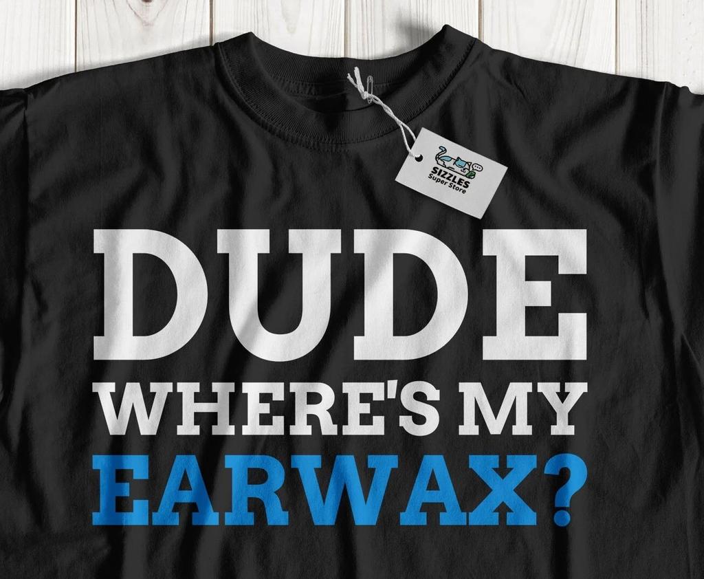Unisex Funny Impacted Earwax Removal T-Shirt Microsuction, Ear Irrigation Gifts