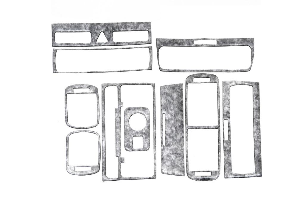 

Накладки на панель (2000-2003) Титан для Audi A3