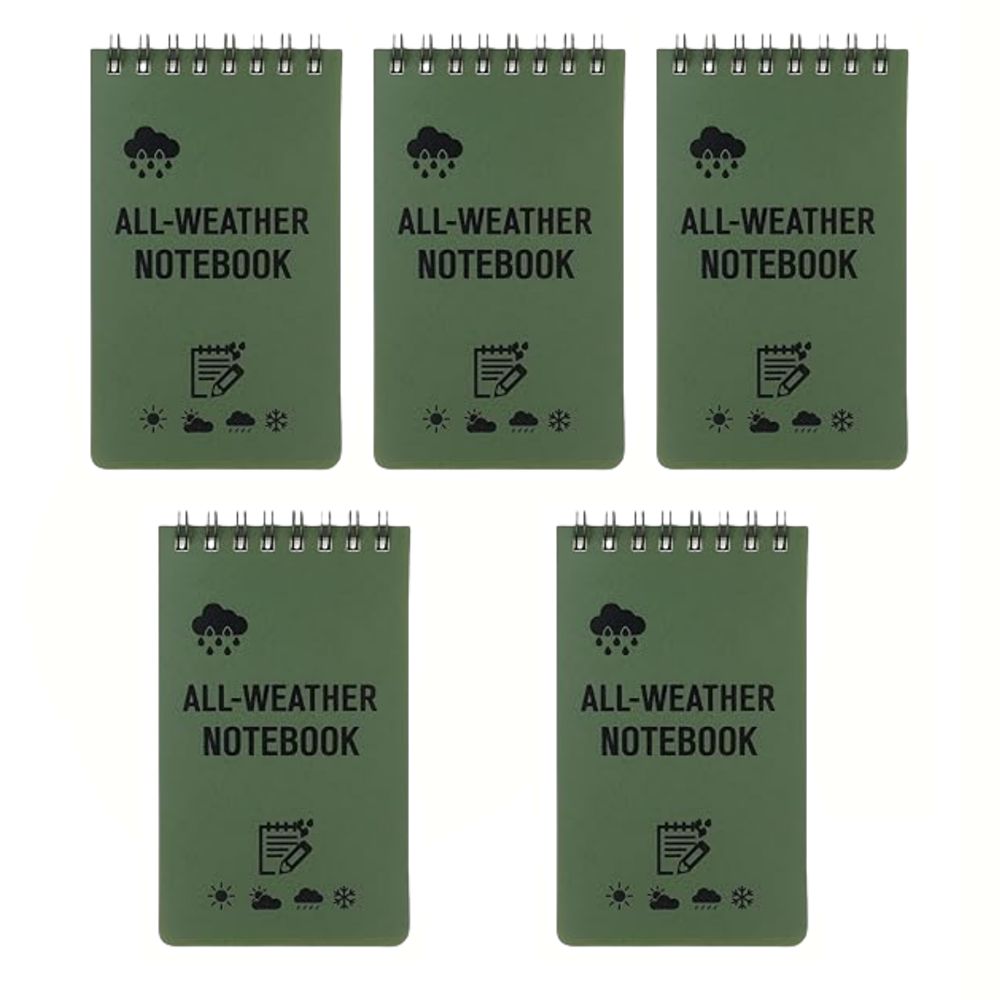 Mini Size Waterproof Notebook Lined Pages Memo Pad Mini Pocket Notebook  To Do List Planning
