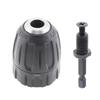 1Pcs 1/4" Hex Shank Quick Change Adapter 0.8-10mm Impact Driver Conversion Tool
