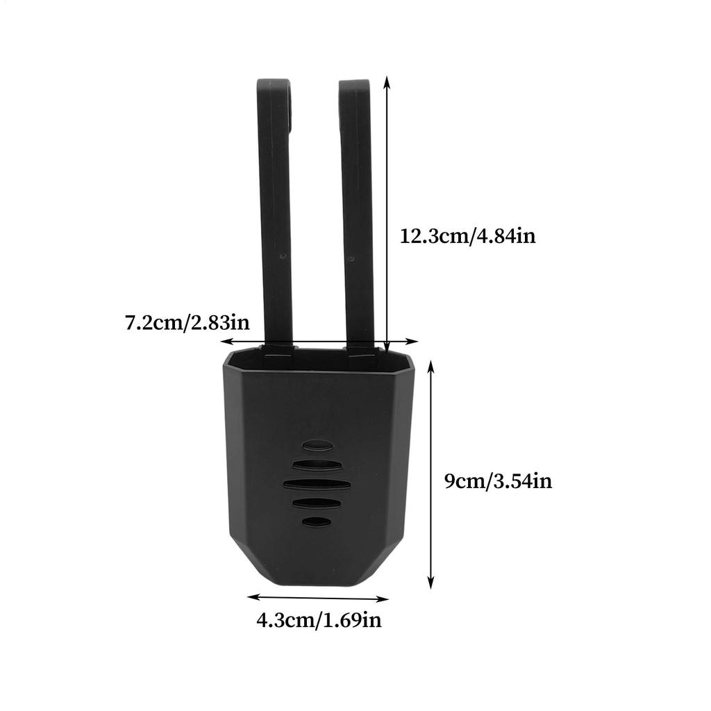 Toilet Tablet Holder Toilet Tank Bracket Hook Holder Rust Resistant Plastic Cleaner Carrier Bleach Tablet for Home