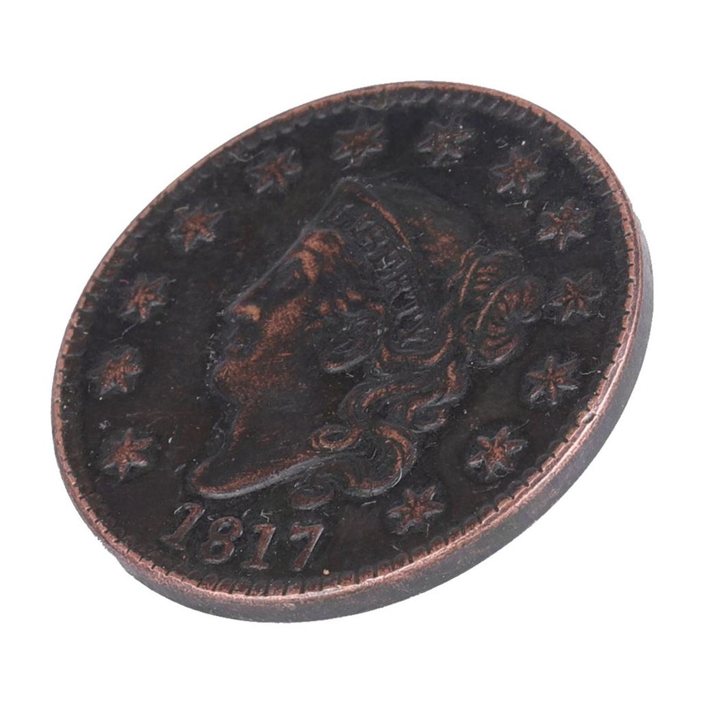 1817 Vereinigte Staaten 1 Cent Messing Vintage-Sammlungsmünze Gedenkmünze