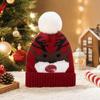 Festive Red Deer Knit Pom Winter Christmas Holiday Hat