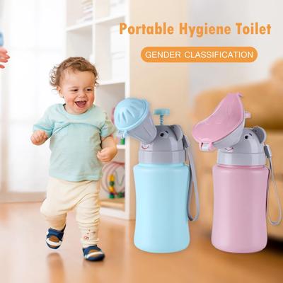 Vaso sanitário portátil para higiene de bebês, mictório para meninos e meninas, vaso sanitário externo para viagem, antivazamento, prático para crianças, treinamento de vaso sanitário