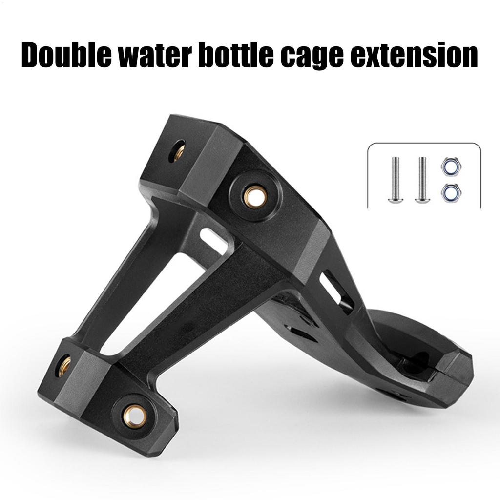 Saddle Mount Water Bottle Cage Adapter Cycling Water Bottle Cage Saddle Mount Converter Carry Double Water Bottles Easy