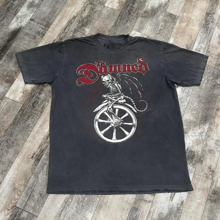 Vintage The Damned Band Affliction T-shirt Classic Adult BO004 Unisex T-Shirt L