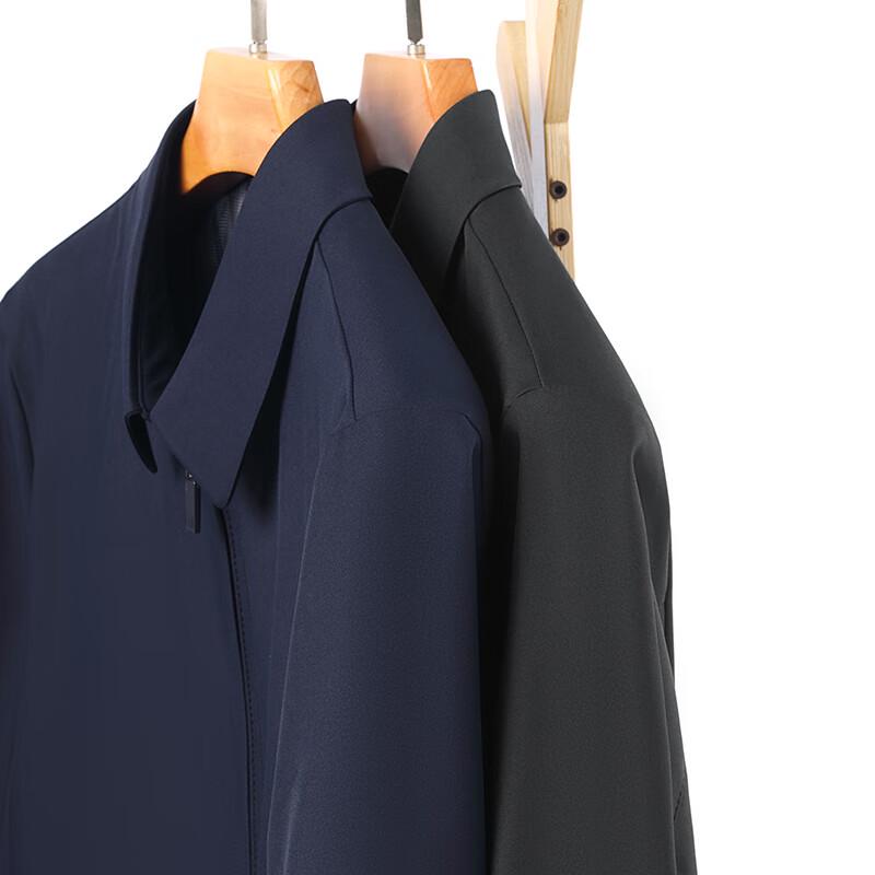 Firstview Men's Casual Zip-Up Lapel Jacket