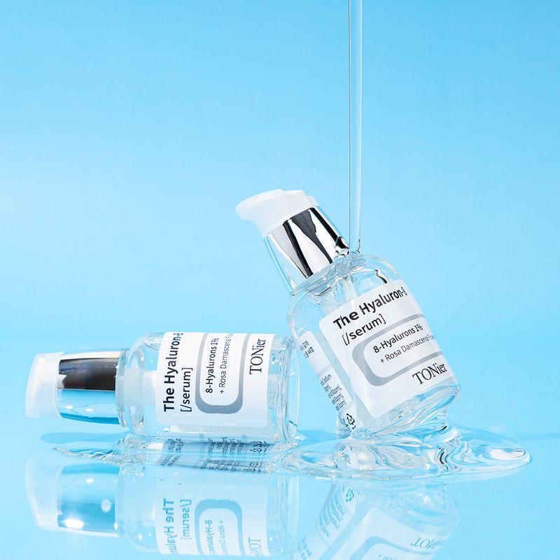 8-fold Low Molecular Weight High Molecular Weight Hyaluronic Acid 1% Pure Solution 30ml Moisture Ampoule